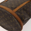 LOUIS VUITTON Monogram Bucket GM Shoulder Bag M42236 LV Auth 129218-9