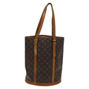 LOUIS VUITTON Monogram Bucket GM Shoulder Bag M42236 LV Auth 129218-13