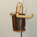 LOUIS VUITTON Monogram Bucket GM Shoulder Bag M42236 LV Auth 129218-21
