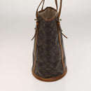 LOUIS VUITTON Monogram Bucket GM Shoulder Bag M42236 LV Auth 129218-4