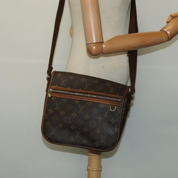 LOUIS VUITTON Monogram Messenger Bosphore PM Umhängetasche M40106 LV Auth 129221
