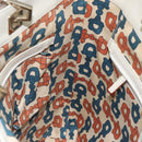 GUCCI GG Canvas Guccissima Tote Bag Leather White Gold 145984 Auth 129226-19