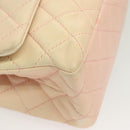 CHANEL Matelasse 2.55 Double Flap Chain Gradient Bag Lamb Skin CC Auth 129232-9