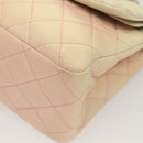 CHANEL Matelasse 2.55 Double Flap Chain Gradient Bag Lamb Skin CC Auth 129232-14