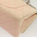 CHANEL Matelasse 2.55 Double Flap Chain Gradient Bag Lamb Skin CC Auth 129232-16