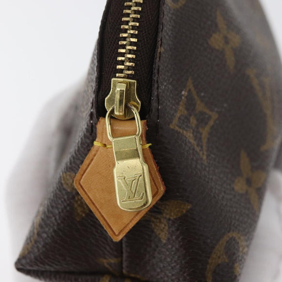 LOUIS VUITTON Monogram Pochette Cosmetic PM Cosmetic Pouch M47515 LV Auth 129240