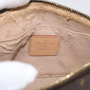 LOUIS VUITTON Monogram Pochette Cosmetic PM Cosmetic Pouch M47515 LV Auth 129240-9
