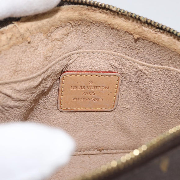 LOUIS VUITTON Monogram Pochette Cosmetic PM Cosmetic Pouch M47515 LV Auth 129240
