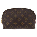 LOUIS VUITTON Monogram Pochette Cosmetic PM Cosmetic Pouch M47515 LV Auth 129240-13