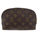 LOUIS VUITTON Monogram Pochette Cosmetic PM Cosmetic Pouch M47515 LV Auth 129240-2