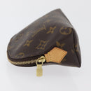 LOUIS VUITTON Monogram Pochette Cosmetic PM Cosmetic Pouch M47515 LV Auth 129240-4