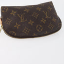 LOUIS VUITTON Monogram Pochette Cosmetic PM Cosmetic Pouch M47515 LV Auth 129240-5