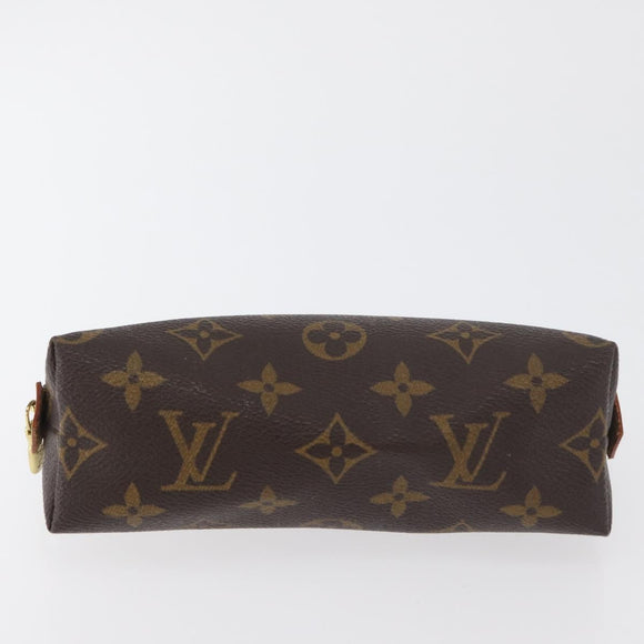 LOUIS VUITTON Monogram Pochette Cosmetic PM Cosmetic Pouch M47515 LV Auth 129240