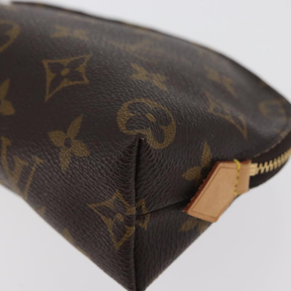 LOUIS VUITTON Monogram Pochette Cosmetic PM Cosmetic Pouch M47515 LV Auth 129240