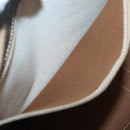 CELINE Macadam Canvas Shoulder Bag PVC Leather Brown Gold Auth 129247-20