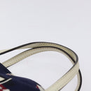 GUCCI Hand Bag Canvas Purple 284721 Auth 129250-8