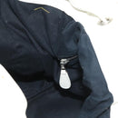 BALENCIAGA The Giant Pom Pom Bag Leather 2way White Silver 204540 Auth 129254-21