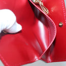 LOUIS VUITTON Vernis Multicles 4 Key Case Pomme D'amour M91976 LV Auth 129271V-10