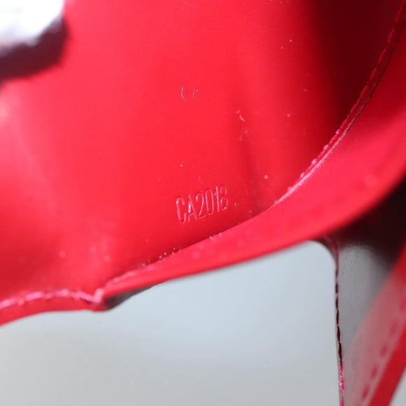 LOUIS VUITTON Vernis Multicles 4 Key Case Pomme D'amour M91976 LV Auth 129271V