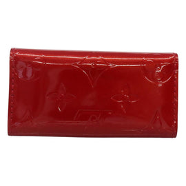 LOUIS VUITTON Vernis Multicles 4 Key Case Pomme D'amour M91976 LV Auth 129271V - 0