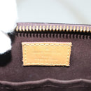 LOUIS VUITTON Monogram Vernis Bellevue PM Hand Bag Amarante M93585 Auth 129276-18