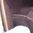 LOUIS VUITTON Monogram Vernis Bellevue PM Hand Bag Amarante M93585 Auth 129276-12