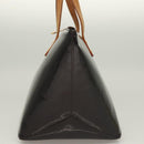LOUIS VUITTON Monogram Vernis Bellevue PM Hand Bag Amarante M93585 Auth 129276-3