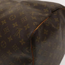 LOUIS VUITTON Monogram Keepall 55 Boston Bag M41424 LV Auth 129278-16
