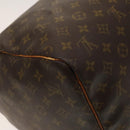 LOUIS VUITTON Monogram Keepall 55 Boston Bag M41424 LV Auth 129278-17