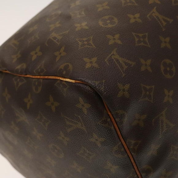 LOUIS VUITTON Monogram Keepall 55 Boston Bag M41424 LV Auth 129278