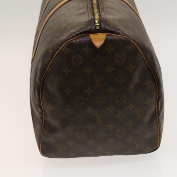 LOUIS VUITTON Monogram Keepall 55 Boston Bag M41424 LV Auth 129278