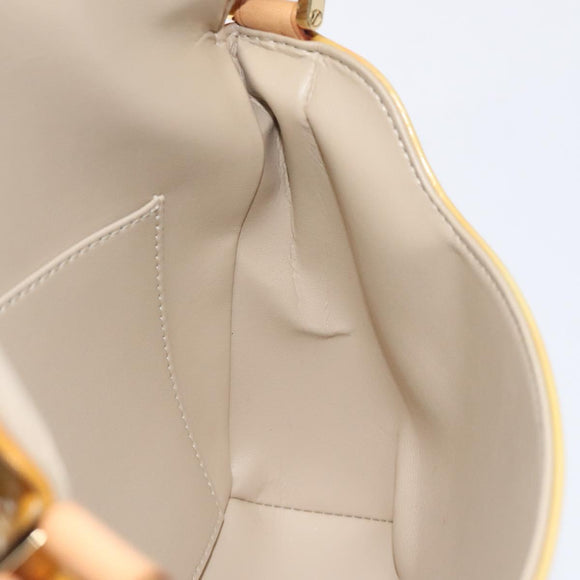 LOUIS VUITTON Monogram Vernis Thompson Street Bag Beige M91301 LV Auth 129282