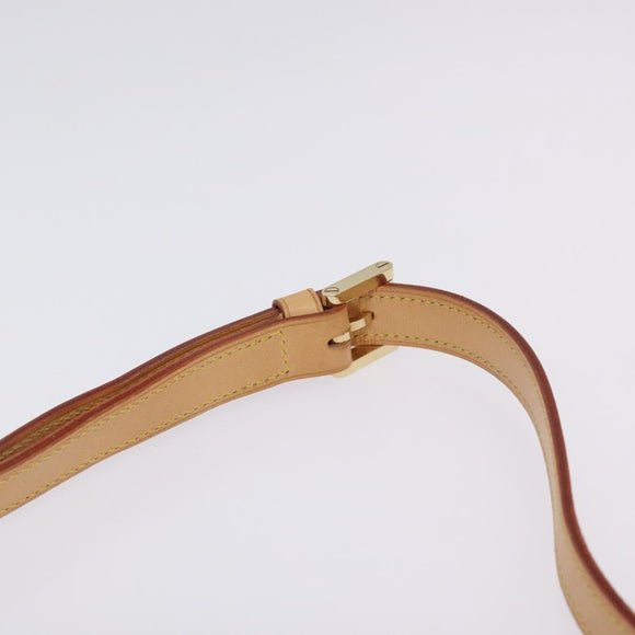 LOUIS VUITTON Monogram Vernis Thompson Street Bag Beige M91301 LV Auth 129282