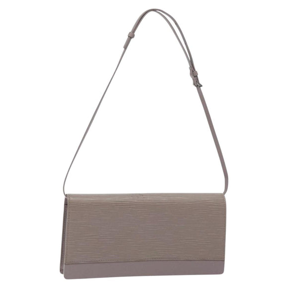 LOUIS VUITTON Epi Honfleur Clutch Bag Lilac M5273B LV Auth 129284