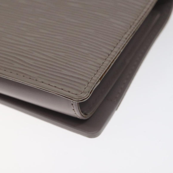 LOUIS VUITTON Epi Honfleur Clutch Bag Lilac M5273B LV Auth 129284