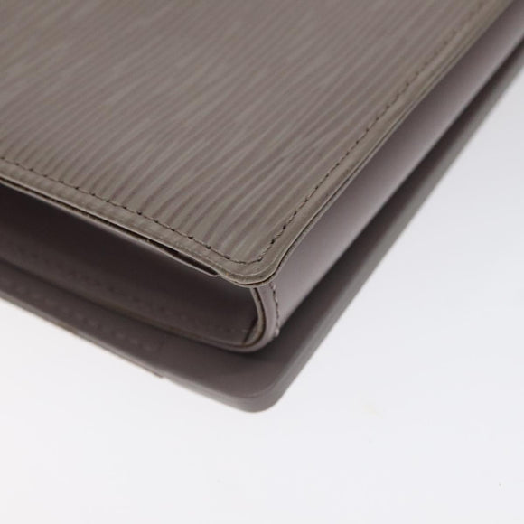 LOUIS VUITTON Epi Honfleur Clutch Bag Lilac M5273B LV Auth 129284