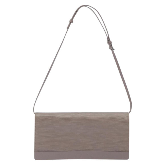 LOUIS VUITTON Epi Honfleur Clutch Bag Lilac M5273B LV Auth 129284