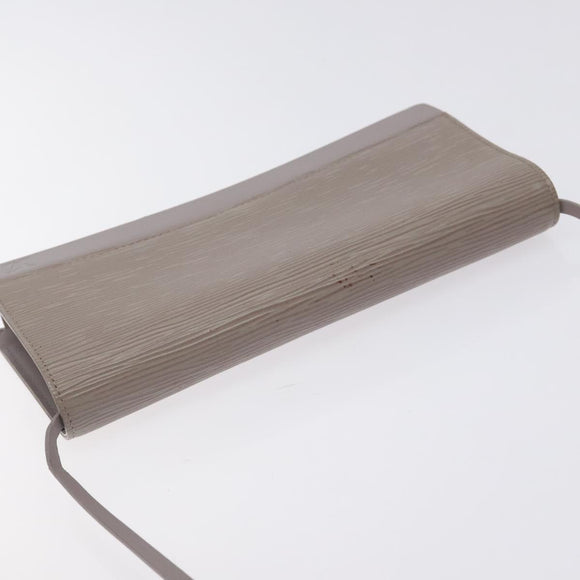 LOUIS VUITTON Epi Honfleur Clutch Bag Lilac M5273B LV Auth 129284