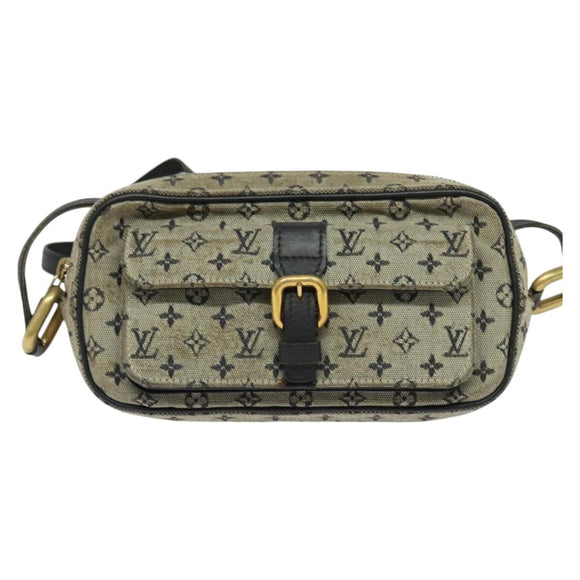 LOUIS VUITTON Monogram Mini Juliet MM Shoulder Bag Blue M92004 LV Auth 129285