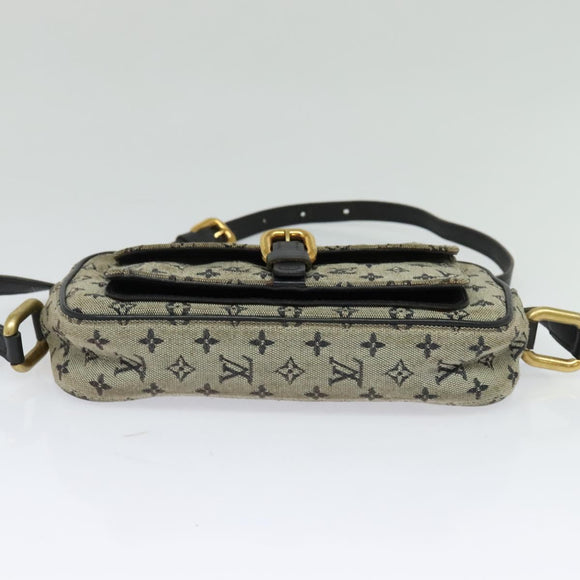 LOUIS VUITTON Monogram Mini Juliet MM Shoulder Bag Blue M92004 LV Auth 129285