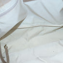 CHANEL New Travel Line Tote Bag Nylon Beige Gold CC Auth 129292-10