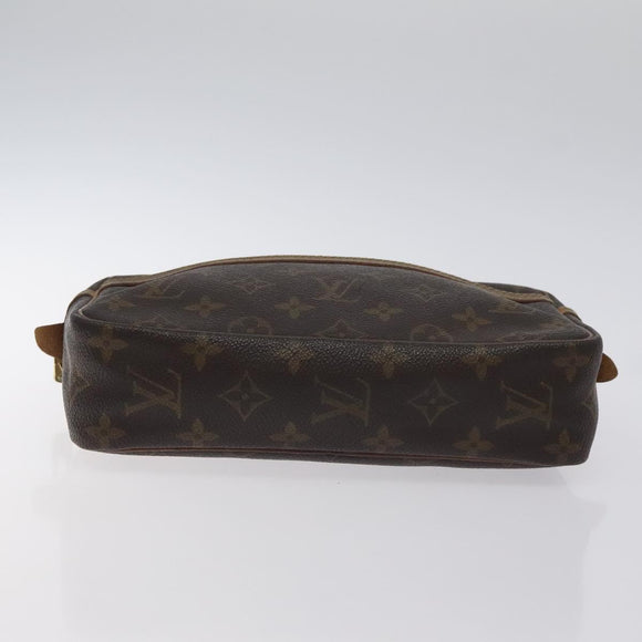 LOUIS VUITTON Monogram Compiegne 23 Clutch Bag M51847 LV Auth 129306