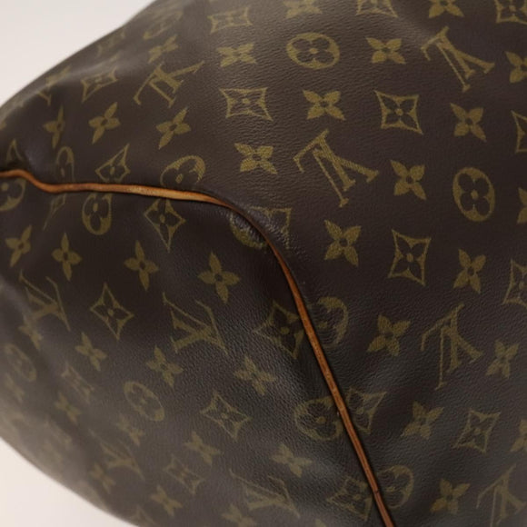 LOUIS VUITTON Monogram Keepall 55 Boston Bag M41424 LV Auth 129308