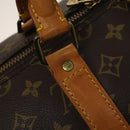 LOUIS VUITTON Monogram Keepall 55 Boston Bag M41424 LV Auth 129308-17