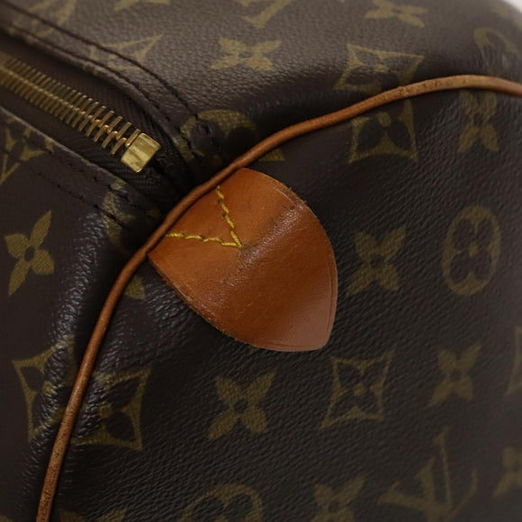 LOUIS VUITTON Monogram Keepall 55 Boston Bag M41424 LV Auth 129308