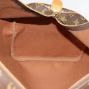 LOUIS VUITTON Monogram Keepall 55 Boston Bag M41424 LV Auth 129308-19