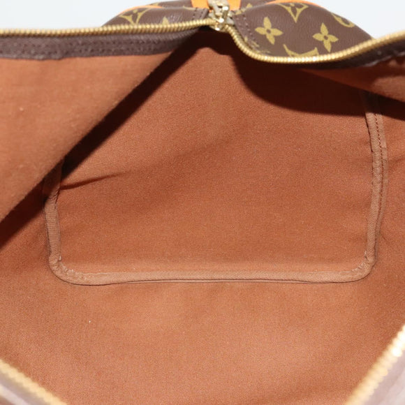 LOUIS VUITTON Monogram Keepall 55 Boston Bag M41424 LV Auth 129308