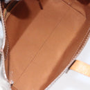 LOUIS VUITTON Monogram Vernis Reade PM Hand Bag Bronze M91146 LV Auth 129334-11