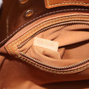 LOUIS VUITTON Monogram Vernis Reade PM Hand Bag Bronze M91146 LV Auth 129334-12