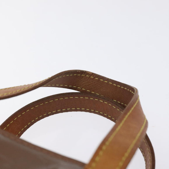 LOUIS VUITTON Monogram Vernis Reade PM Hand Bag Bronze M91146 LV Auth 129334